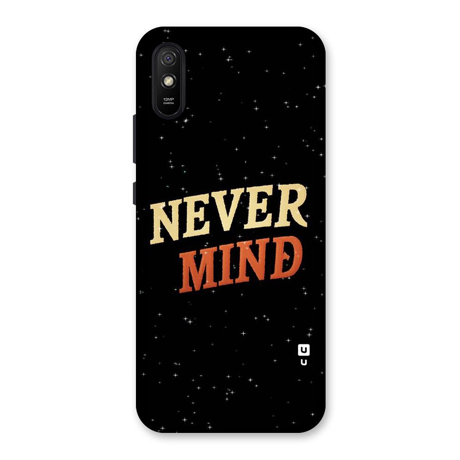 Never Mind Design Back Case for Redmi 9A