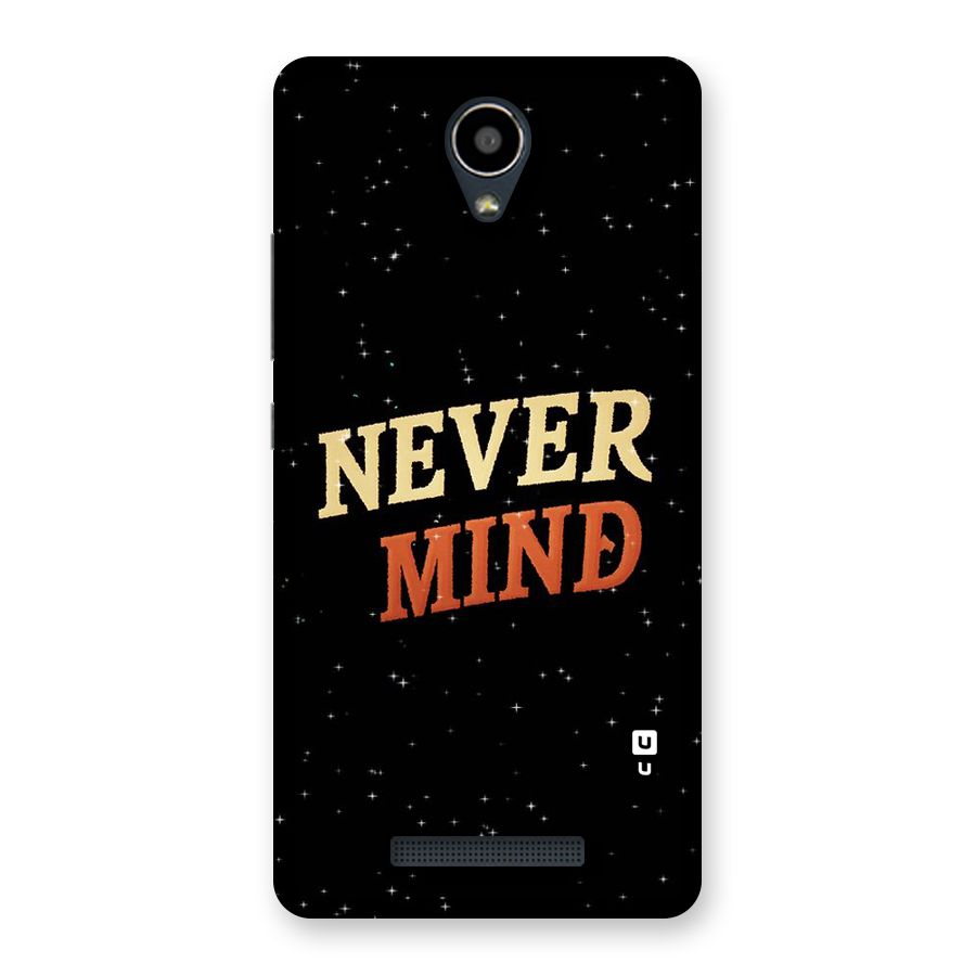 Never Mind Design Back Case for Redmi Note 2
