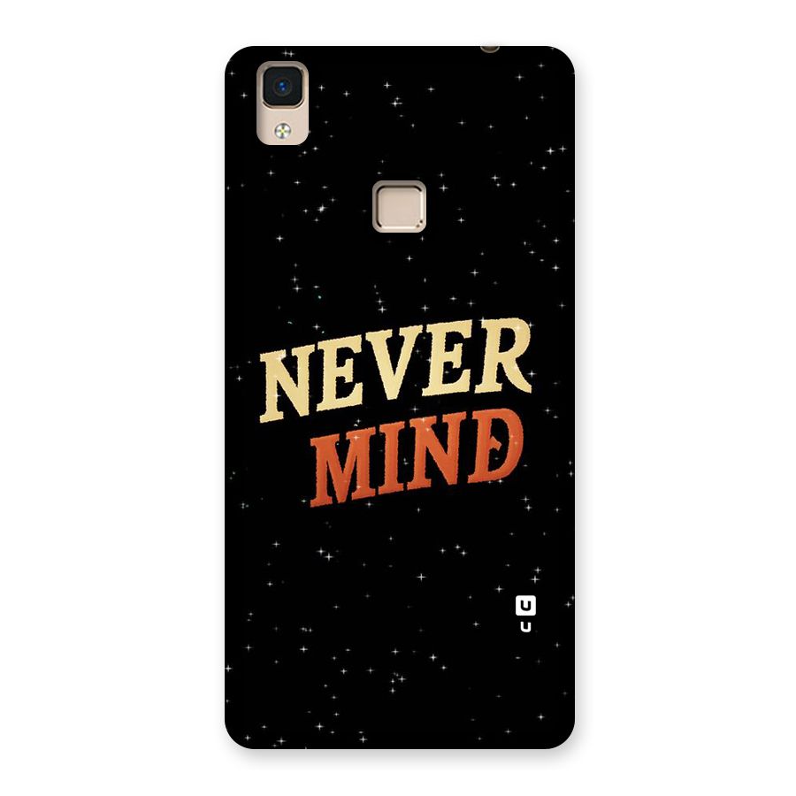 Never Mind Design Back Case for V3 Max