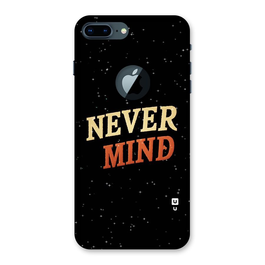 Never Mind Design Back Case for iPhone 7 Plus Logo Cut