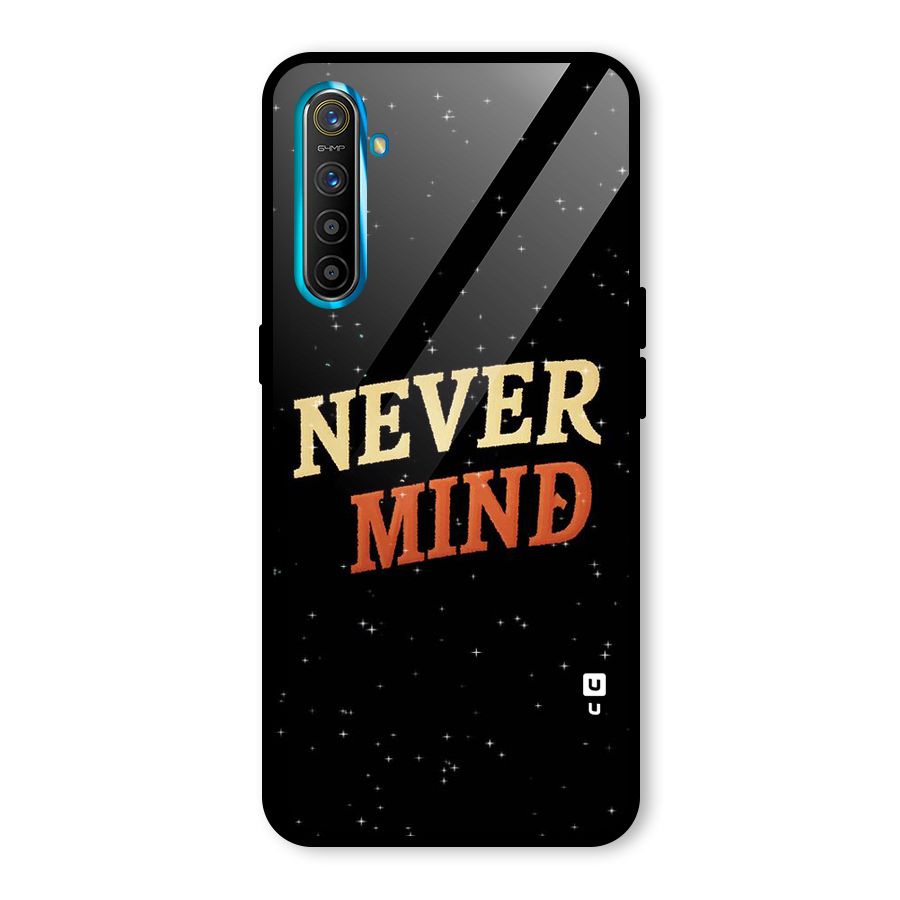 Never Mind Design Glass Back Case for Realme X2