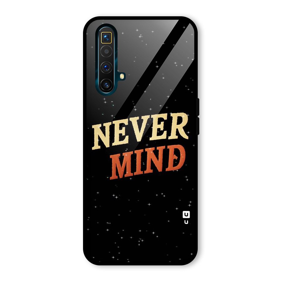Never Mind Design Glass Back Case for Realme X3 SuperZoom
