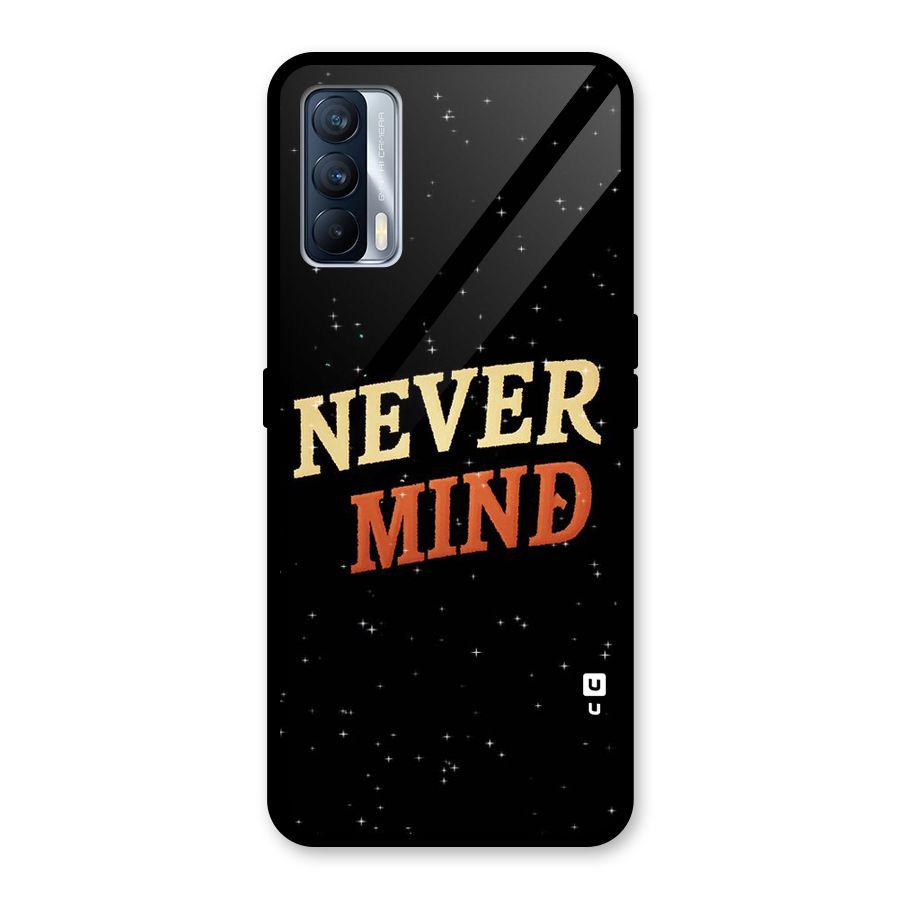Never Mind Design Glass Back Case for Realme X7