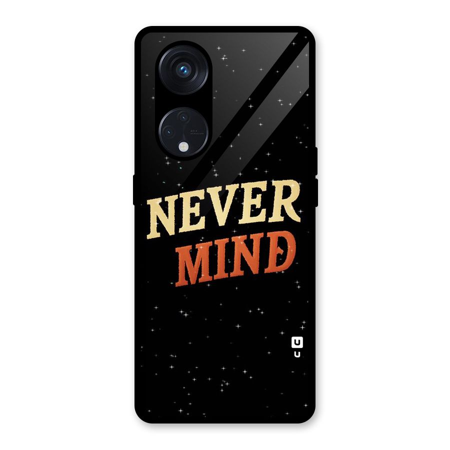 Never Mind Design Glass Back Case for Reno8 T 5G