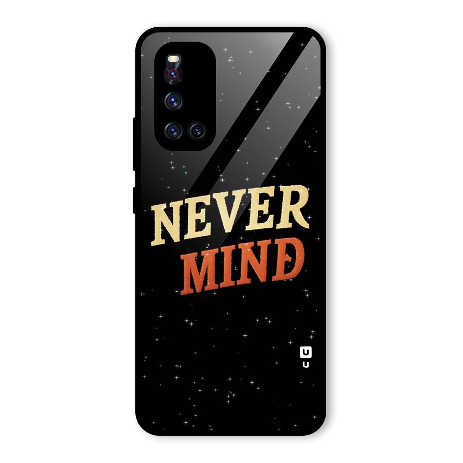 Never Mind Design Glass Back Case for Vivo V19