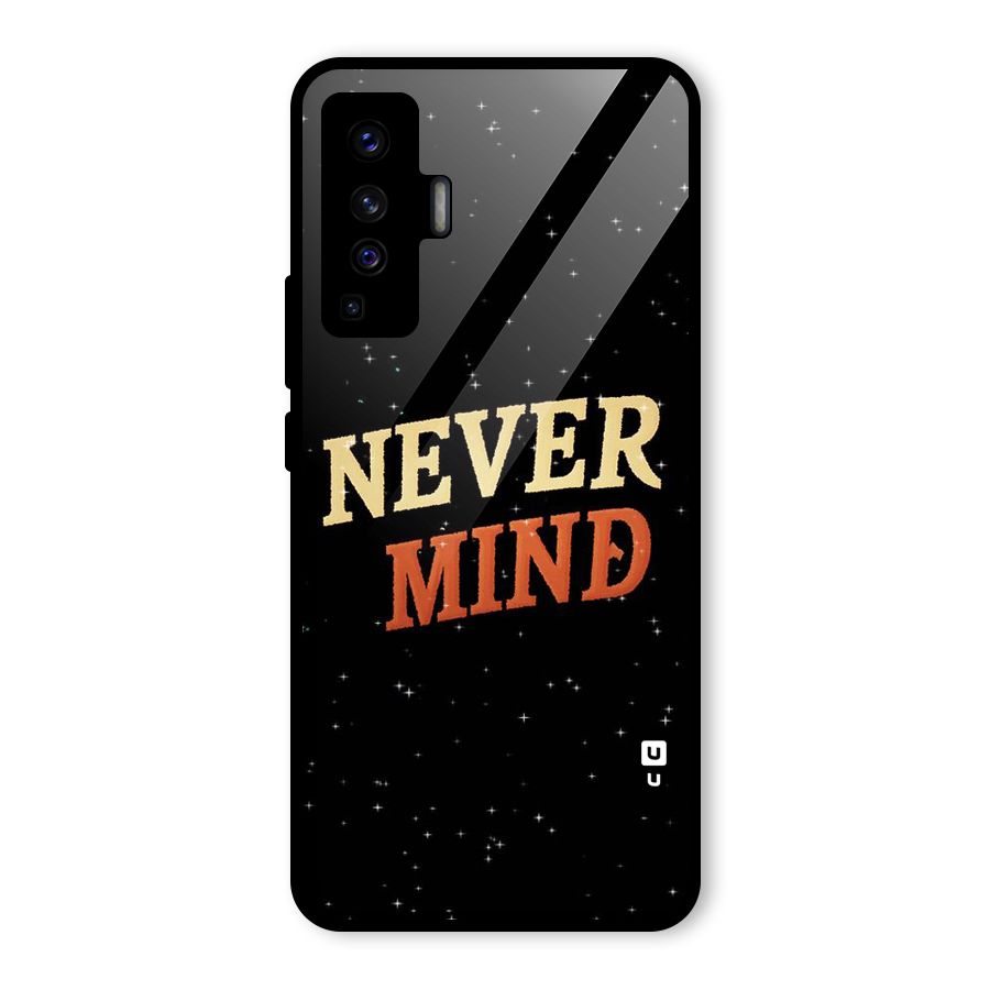 Never Mind Design Glass Back Case for Vivo X50