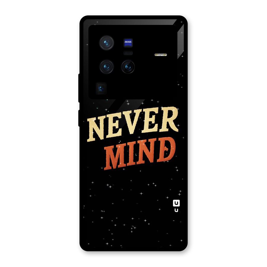 Never Mind Design Glass Back Case for Vivo X80 Pro