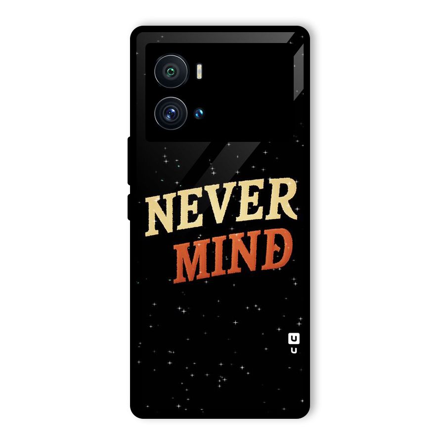 Never Mind Design Glass Back Case for Vivo iQOO 9 Pro