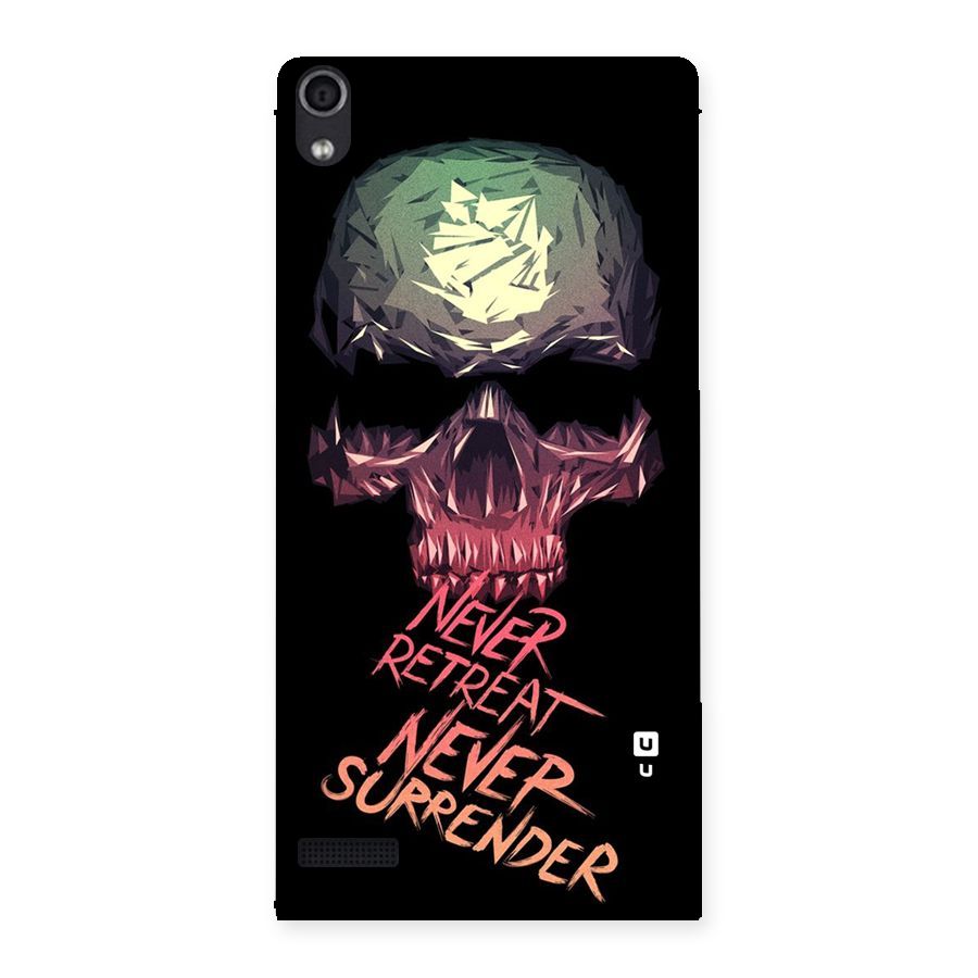 Never Retreat Back Case for Ascend P6