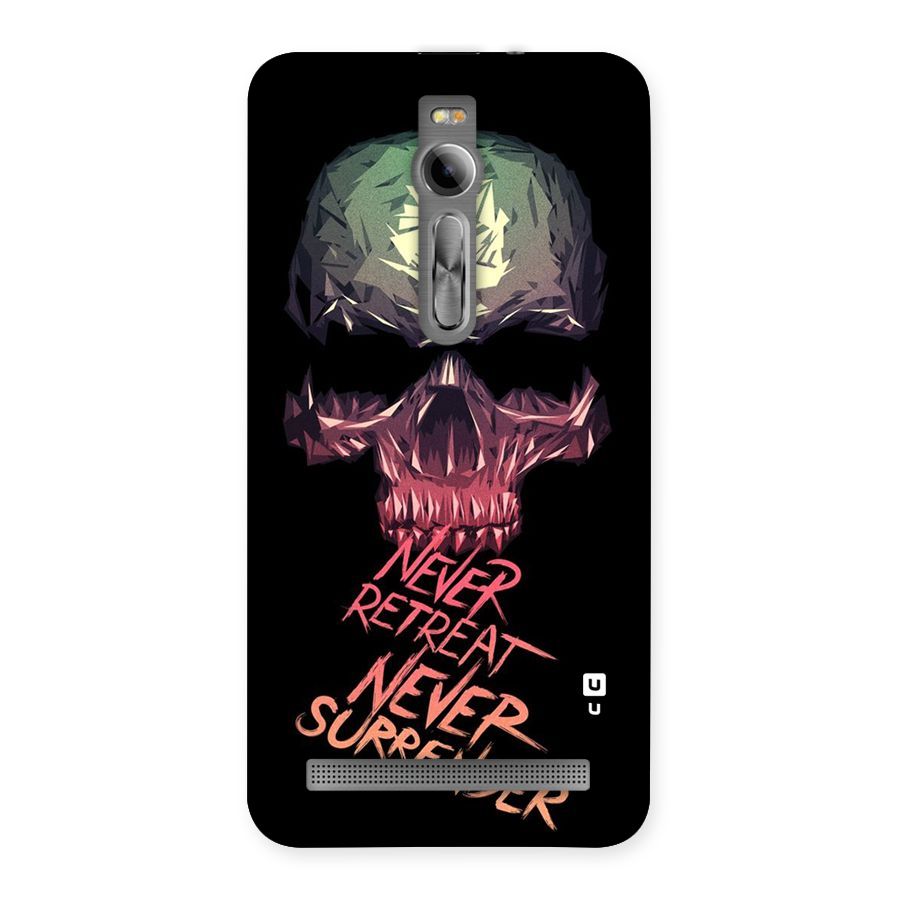 Never Retreat Back Case for Asus Zenfone 2