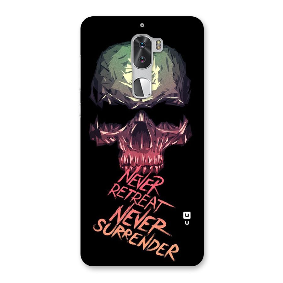 Never Retreat Back Case for Coolpad Cool 1