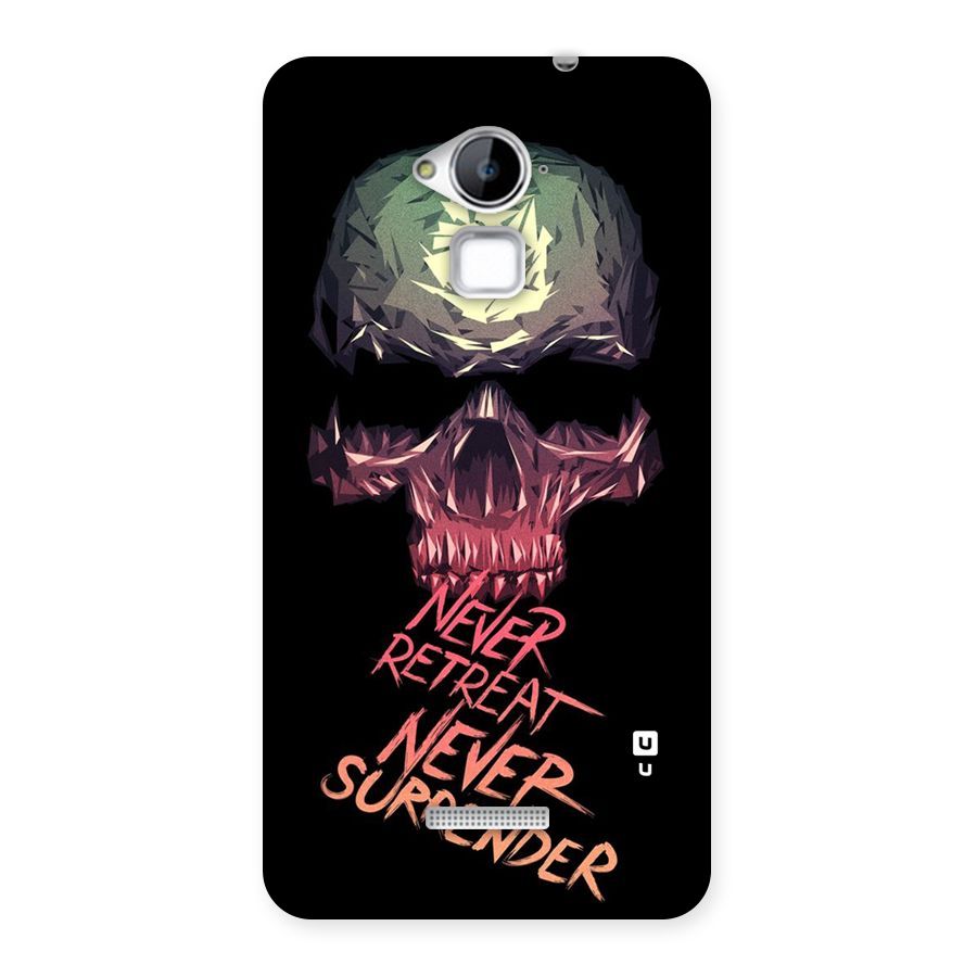 Never Retreat Back Case for Coolpad Note 3