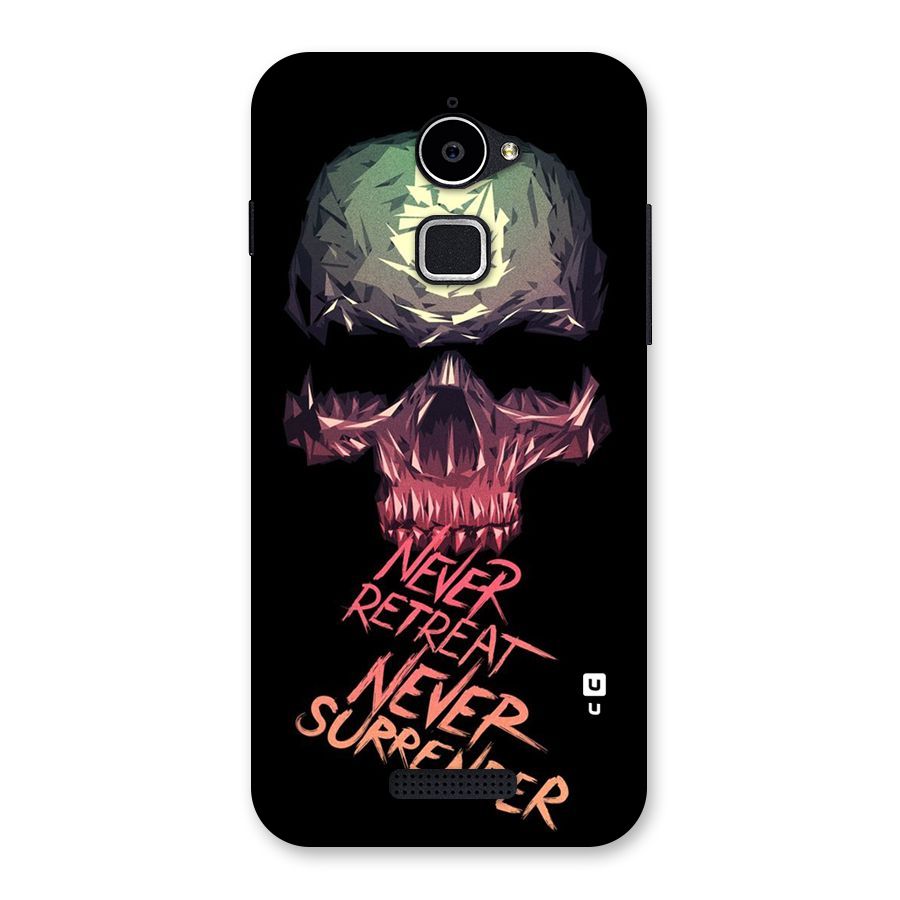 Never Retreat Back Case for Coolpad Note 3 Lite