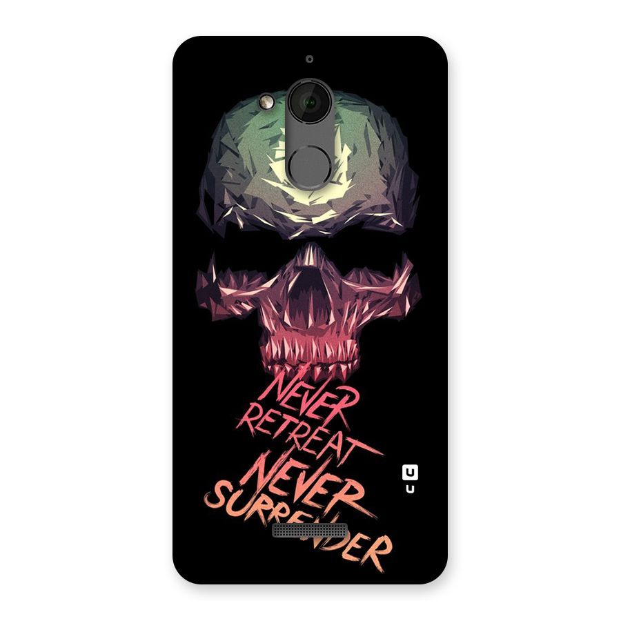 Never Retreat Back Case for Coolpad Note 5