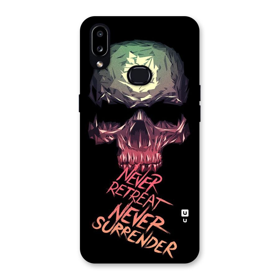 Never Retreat Back Case for Galaxy A10s