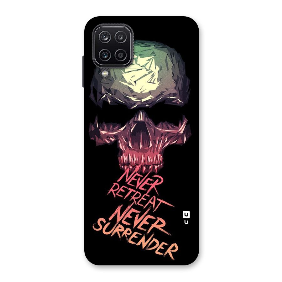 Never Retreat Back Case for Galaxy A12