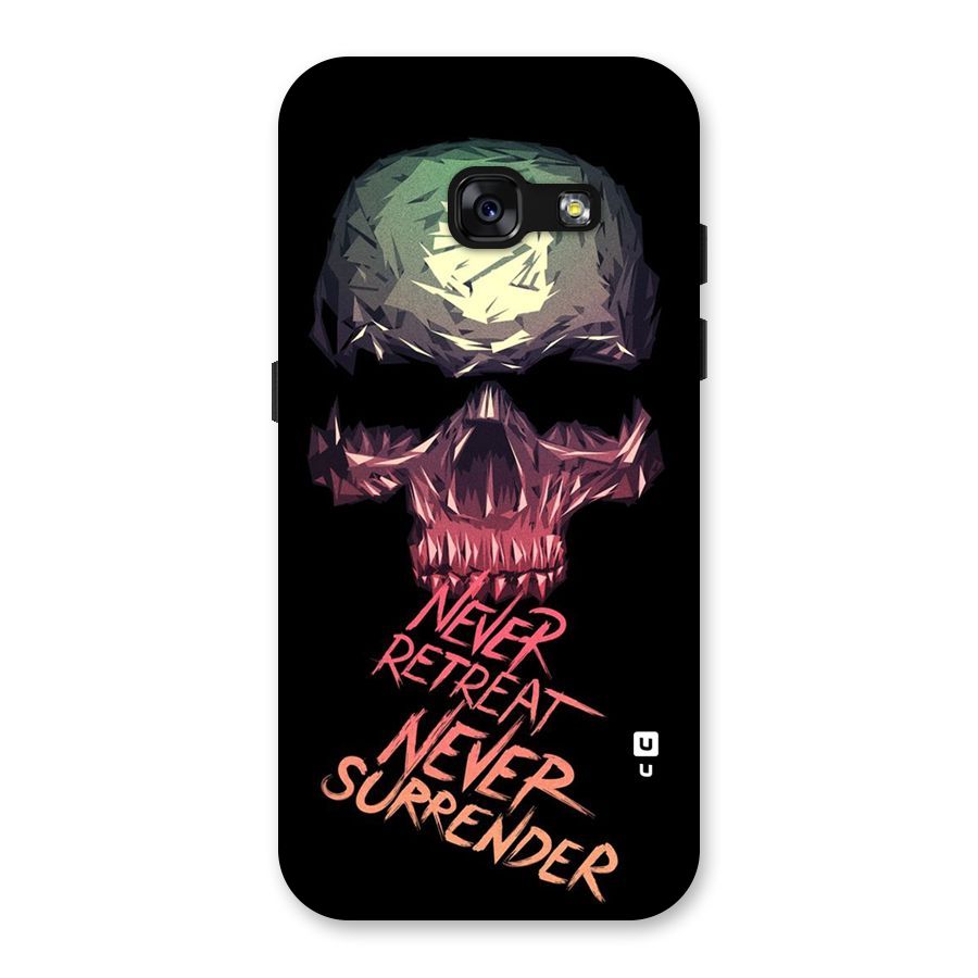 Never Retreat Back Case for Galaxy A3 (2017)