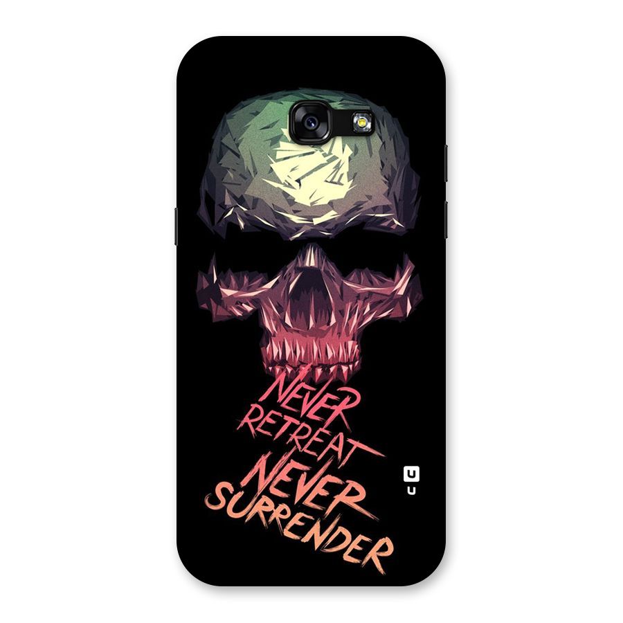 Never Retreat Back Case for Galaxy A5 2017
