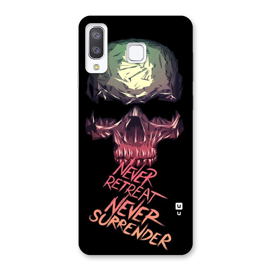 Never Retreat Back Case for Galaxy A8 Star