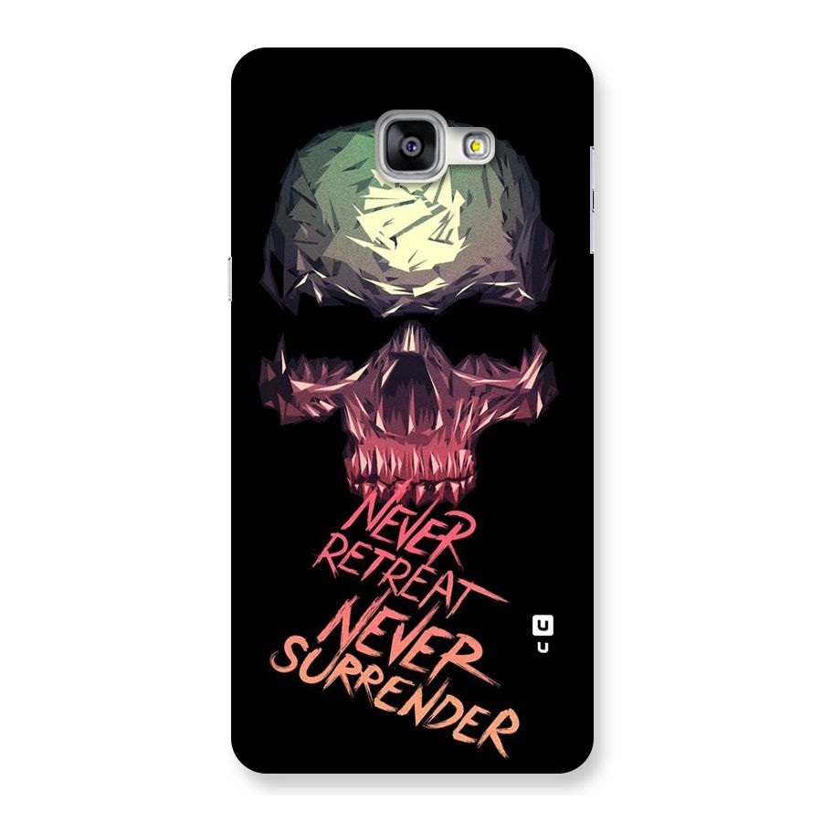 Never Retreat Back Case for Galaxy A9
