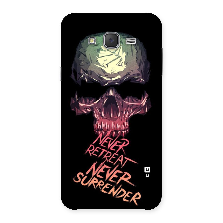 Never Retreat Back Case for Galaxy J7