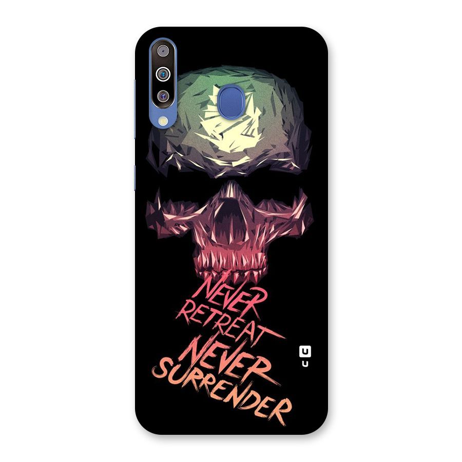 Never Retreat Back Case for Galaxy M30