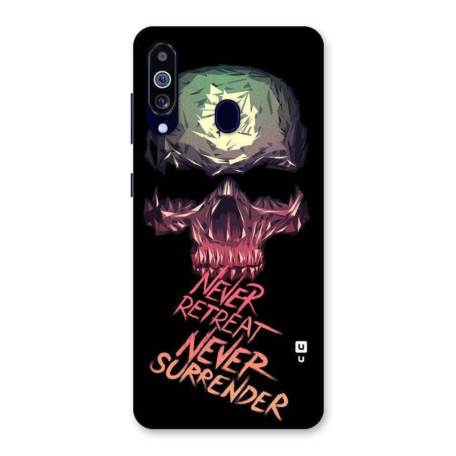 Never Retreat Back Case for Galaxy M40