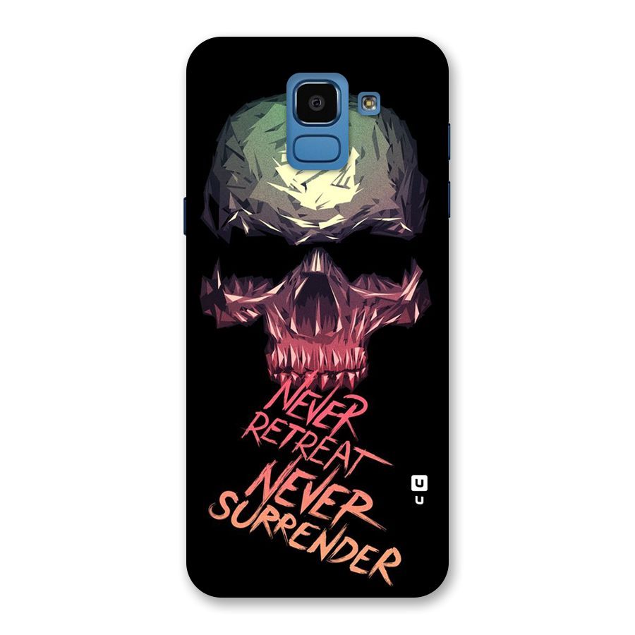 Never Retreat Back Case for Galaxy On6