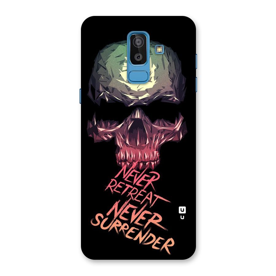 Never Retreat Back Case for Galaxy On8 (2018)