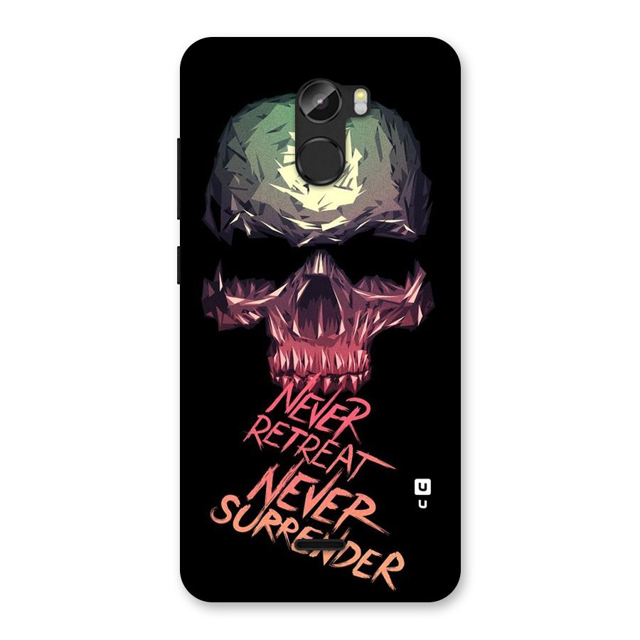 Never Retreat Back Case for Gionee X1