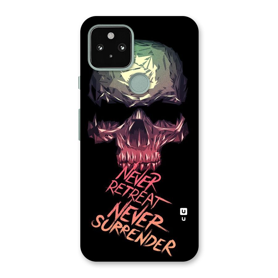 Never Retreat Back Case for Google Pixel 5
