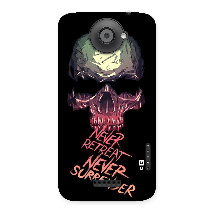 Never Retreat Back Case for HTC One X