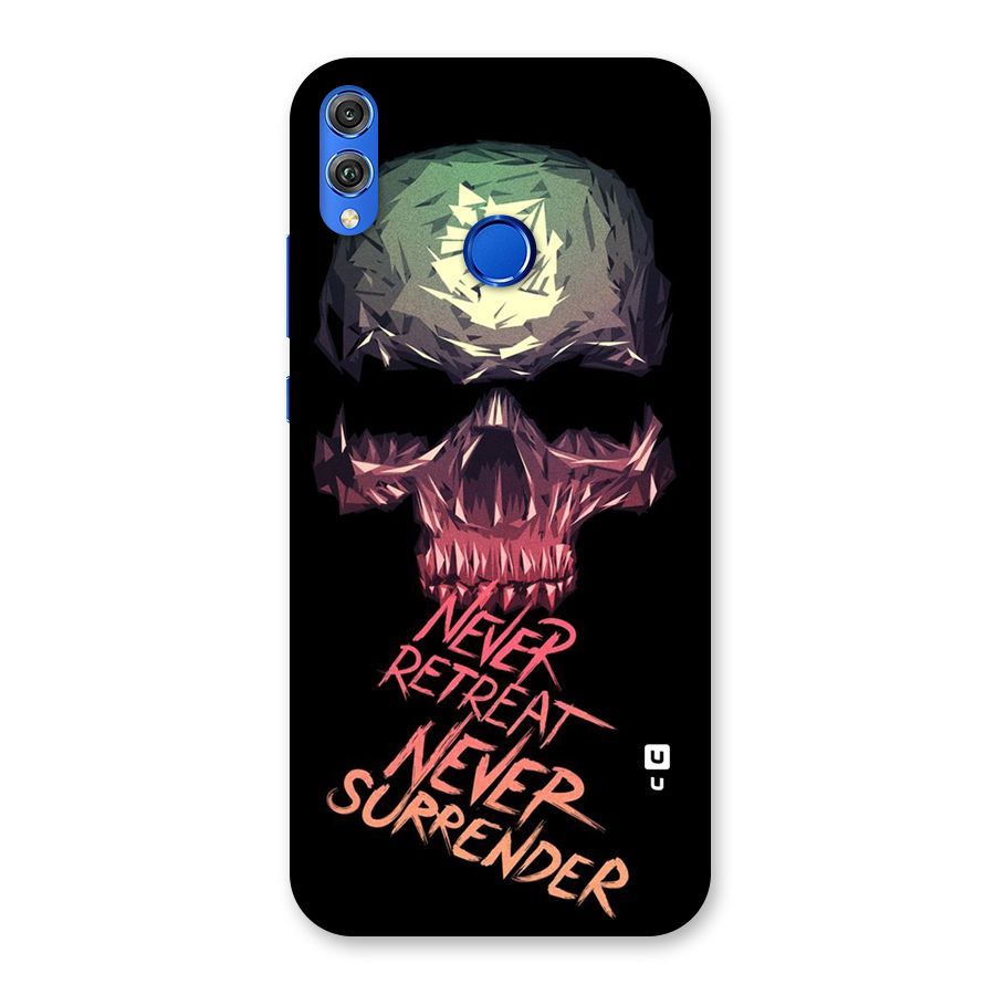 Never Retreat Back Case for Honor 8X