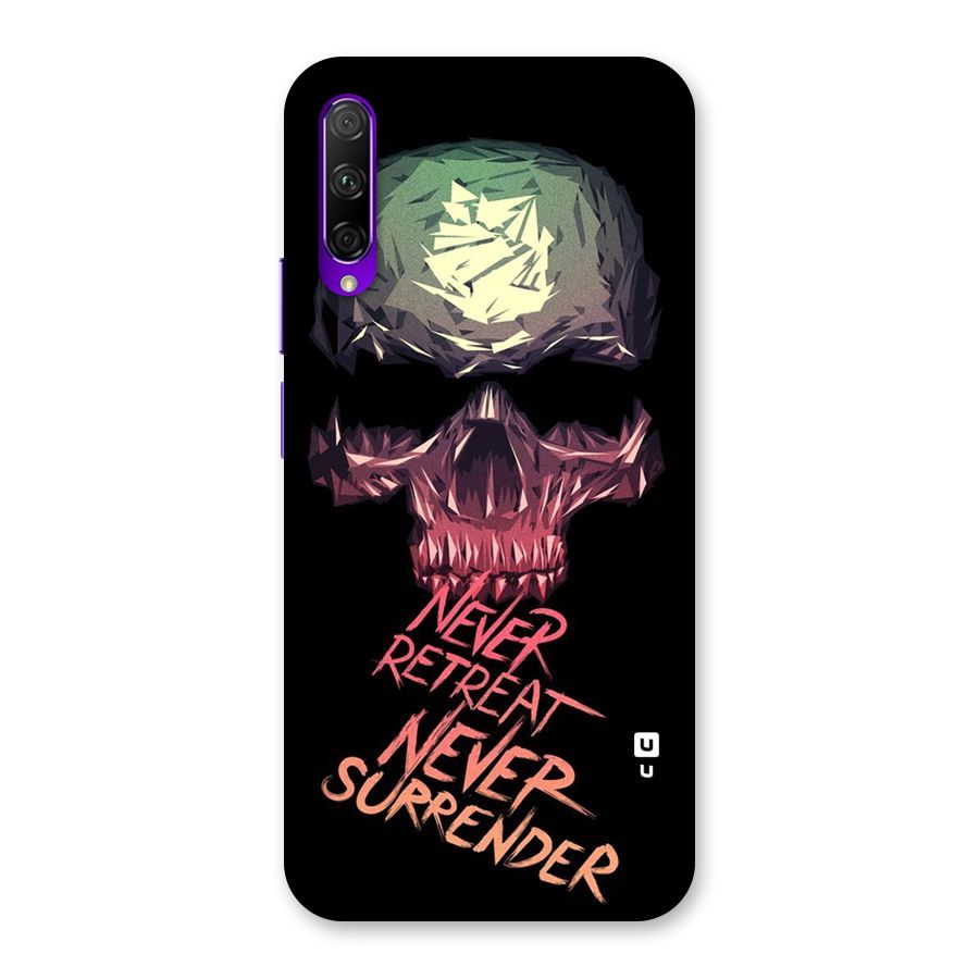 Never Retreat Back Case for Honor 9X Pro