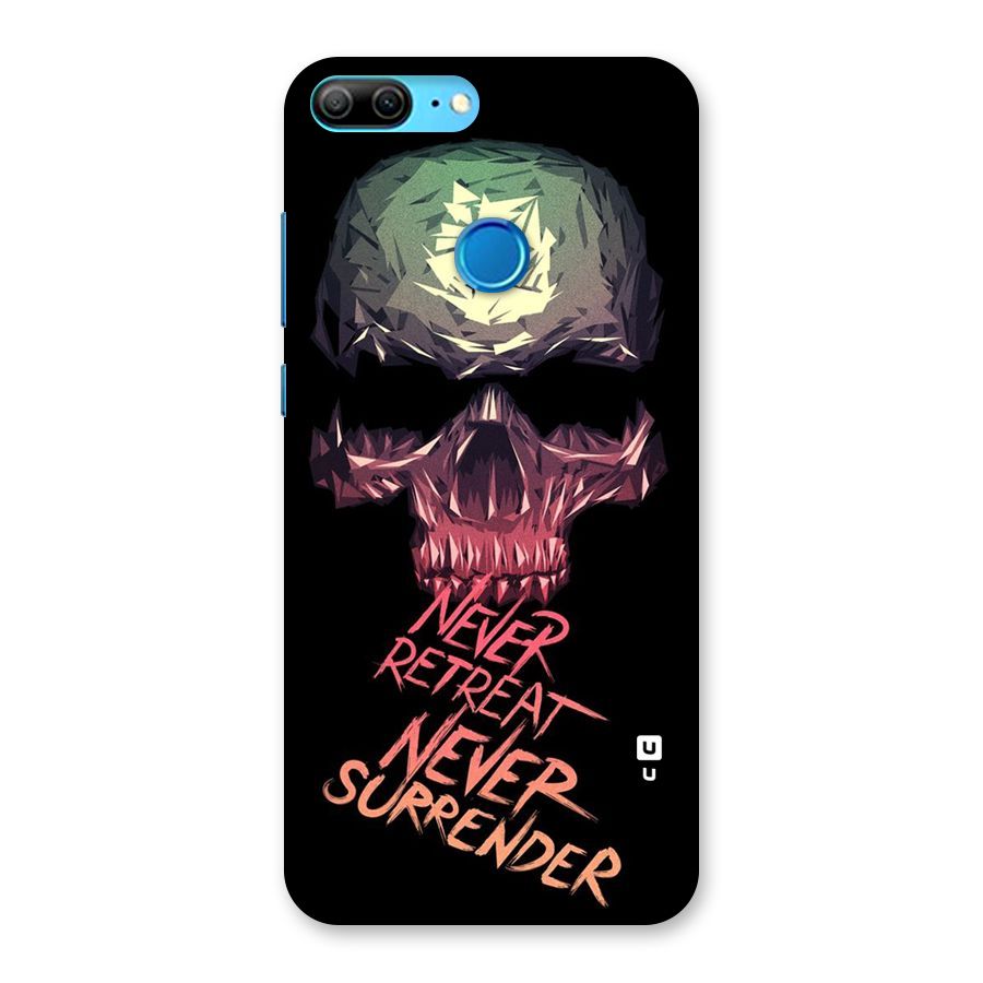 Never Retreat Back Case for Honor 9 Lite