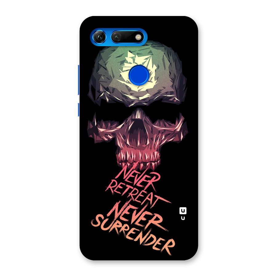 Never Retreat Back Case for Honor View 20