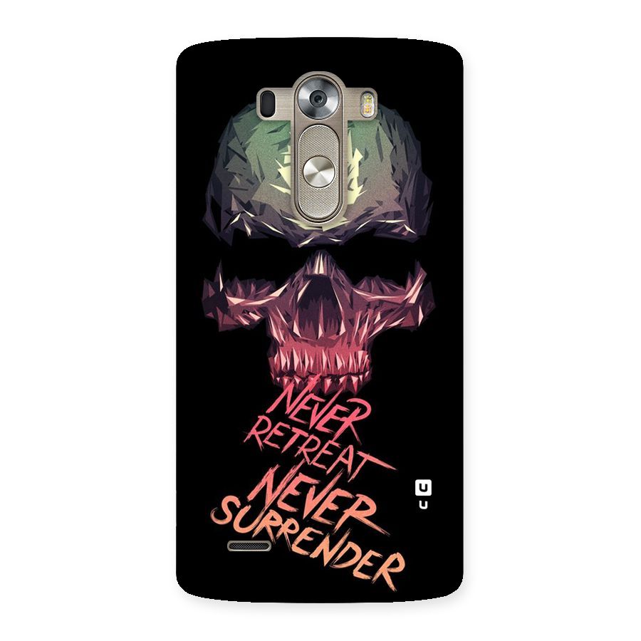 Never Retreat Back Case for LG G3