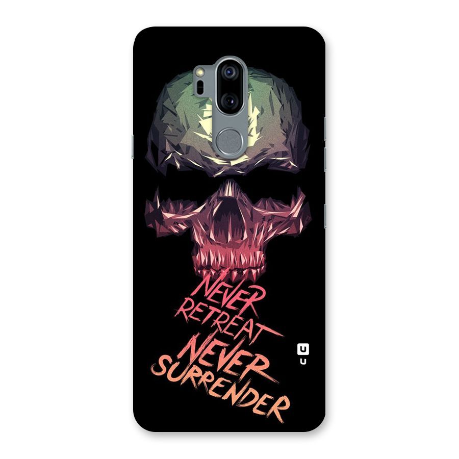 Never Retreat Back Case for LG G7