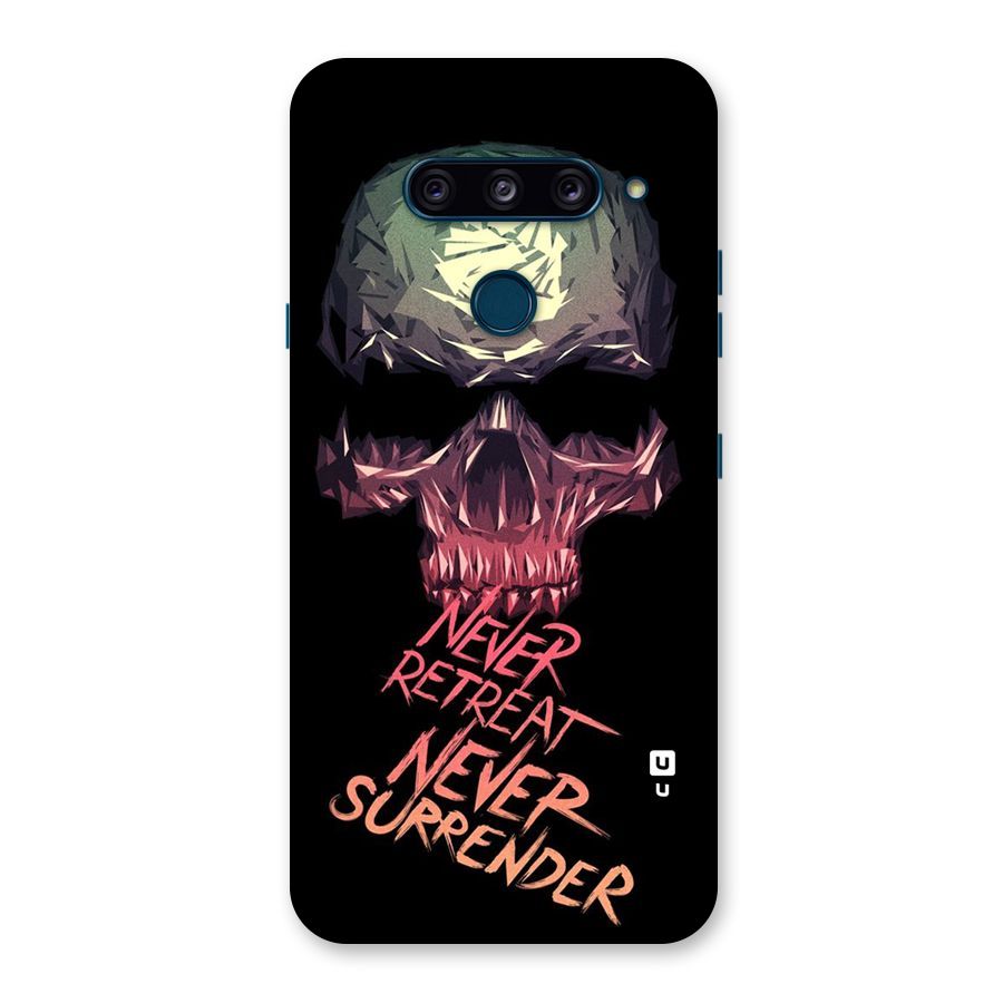 Never Retreat Back Case for LG  V40 ThinQ