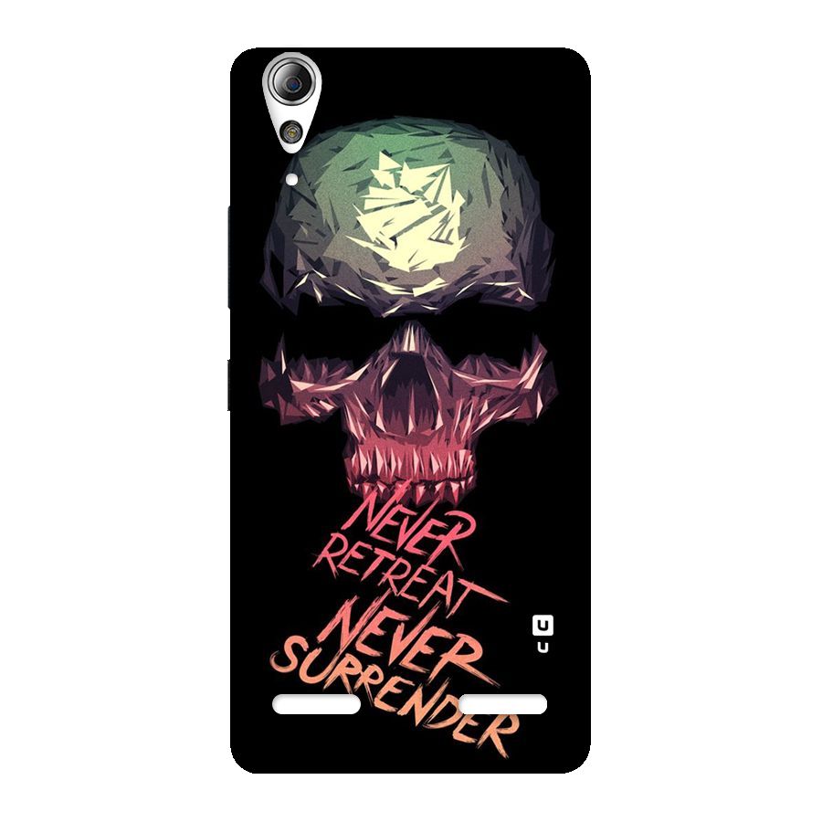 Never Retreat Back Case for Lenovo A6000