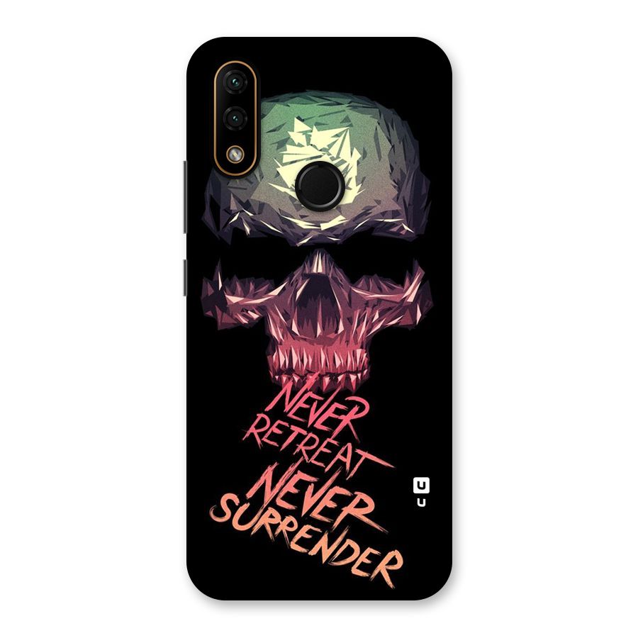 Never Retreat Back Case for Lenovo A6 Note