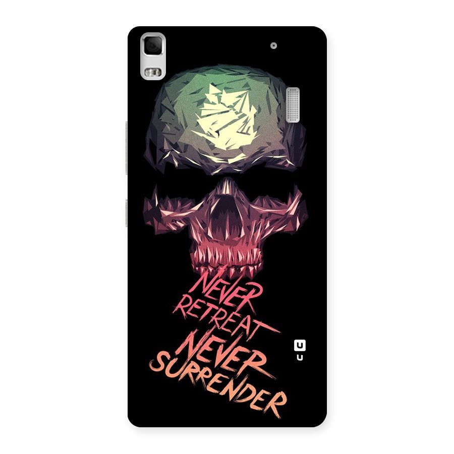 Never Retreat Back Case for Lenovo A7000