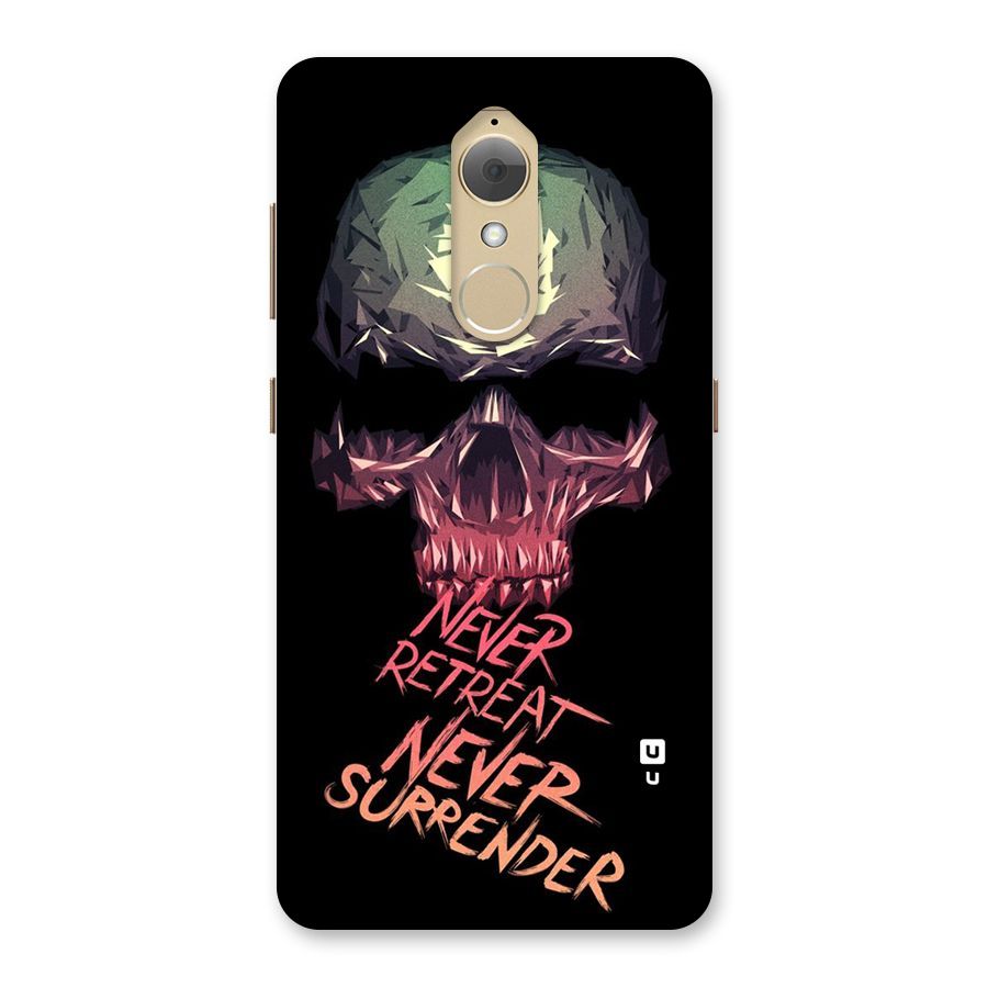 Never Retreat Back Case for Lenovo K8