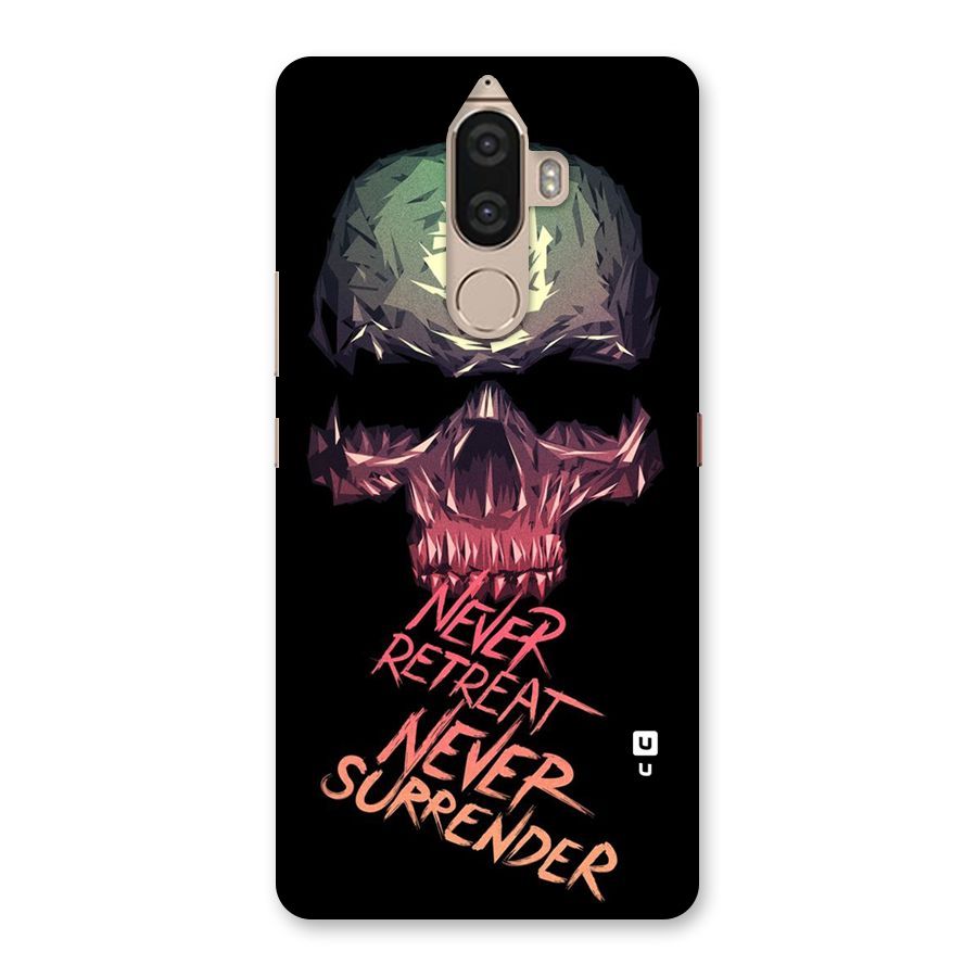 Never Retreat Back Case for Lenovo K8 Note