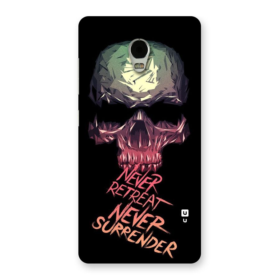 Never Retreat Back Case for Lenovo Vibe P1