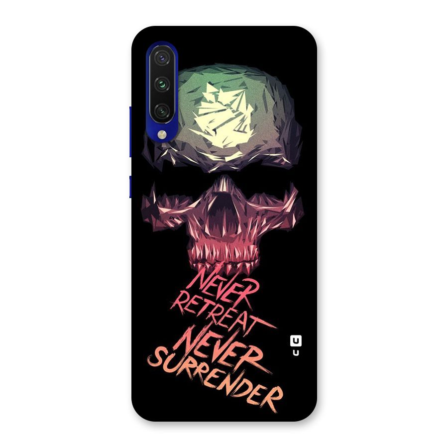 Never Retreat Back Case for Mi A3