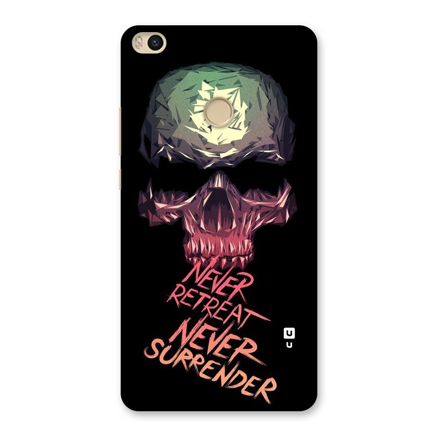 Never Retreat Back Case for Mi Max 2