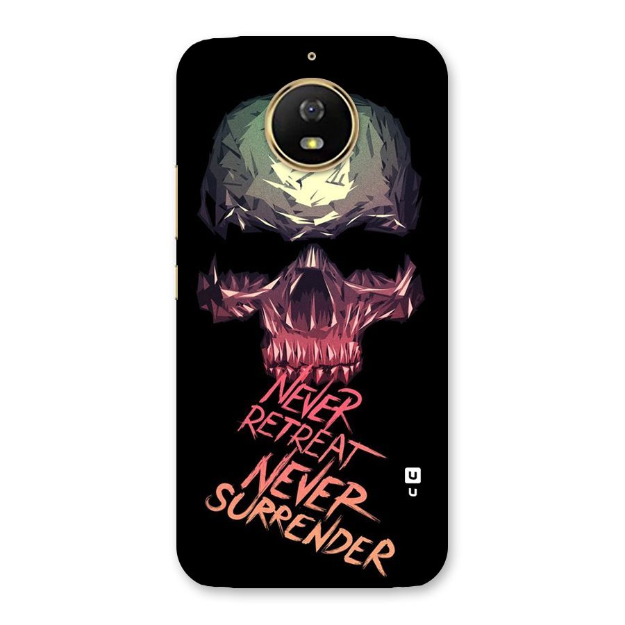 Never Retreat Back Case for Moto G5s