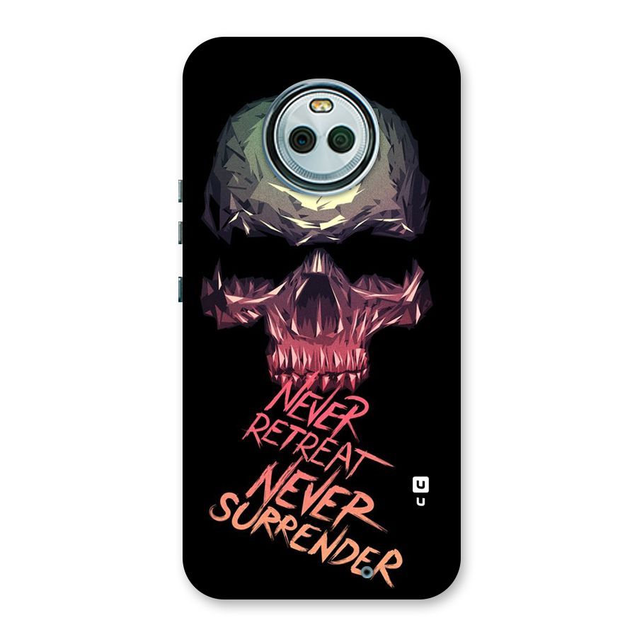Never Retreat Back Case for Moto X4