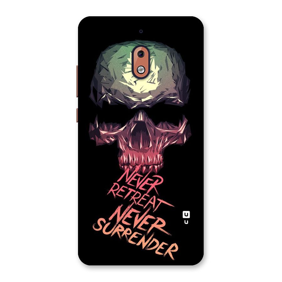 Never Retreat Back Case for Nokia 2.1